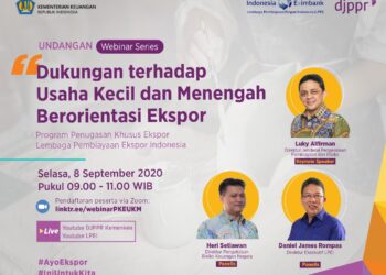 Dukungan Terhadap Usaha Kecil dan Menengah Berorientasi Ekspor