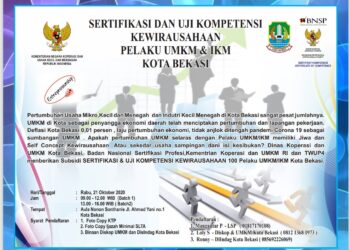 Sertifikasi dan Uji Kompetensi Pelaku UMKM